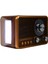 Kahverengi Nostaljik Radyo, Fm/am/sw Radyo, USB ve Tf Kart Destekli Taşınabilir Bluetooth Retro Hoparlör Tasarım Ödüllü 8
