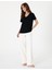 Kadın Siyah Regular Fit Tişört 50301461-VR046 4