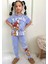 Kısa Kollu Tshırt Pijama Takımı 2'li Takım 1