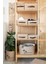 Jüt Kapaklı Dolap Içi Organizer Takı, Makyaj, Banyo, Ofis Düzenleyici Saklama Kutusu 30 x 23 x 13 cm 2