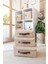 Jüt Kapaklı Dolap Içi Organizer Takı, Makyaj, Banyo, Ofis Düzenleyici Saklama Kutusu 30 x 23 x 13 cm 4