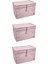 Çok Amaçlı Düzenleyici Kutu Organizer Cırt Cırtlı Hurç Mega Plus Boy 40 cm x 30 cm x 70 cm (5 Adet) 2