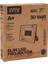Zmr 30 Watt 6500K IP66 150* Işık Açısı 220 Volt Siyah Slim Kasa LED Projektör (4887) 3