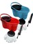 18LT- - ŞİRİNK- - Renkli Otomatik Dönerli Kova Mop Temizlik Seti (4887) 1