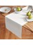 Polyester Keten Dertsiz Runner 40 x 160 Kırık Beyaz 2