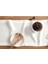 Polyester Keten Dertsiz Runner 40 x 160 Kırık Beyaz 3