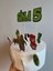 Pixel Oyun MineCraft Bloklar 3D Cake Topper Doğum Günü Pasta Süsü (15 Parça) 4