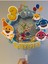 Baby Shark Temalı Yeni 3D Cake Topper Doğum Günü Pasta Süsü 2