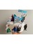 Frozen Temalı 3D Cake Topper Doğum Günü Pasta Süsü , Karlar Ülkesi Pasta Süsü 4