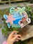 Moana Temalı 3D Cake Topper Doğum Günü Pasta Süsü 3