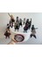 Demon Slayer Temalı 3D 14 Lü Cake Topper Doğum Günü Pasta Süsü 1