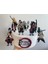 Demon Slayer Temalı 3D 14 Lü Cake Topper Doğum Günü Pasta Süsü 3