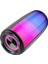 Pluse 6 Mikrofonlu Rgb Kablosuz Hoparlör - Siyah 11 3