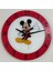 Çocuk Odası Duvar Saati - Epoksi Reçine Kaplamalı - Mouse - 40 cm 1