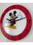 Çocuk Odası Duvar Saati - Epoksi Reçine Kaplamalı - Mouse - 40 cm 2