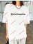 Rickowenss 1 Baskılı Oversize Yıkamalı Tshirt Beyaz 4