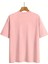 Strawberry (Çilek) Festival Baskılı Oversize Pembe Beyaz Kadın 1