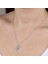 Swarovski Taşlı Gümüş Kalp Bayan Kolye 1