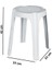 SY-4640 Plastik Tabure Büyük Boy 4'lü Set 2