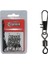 5023 Kilitli Klips Inox 10'Lu Paket Black Nikel 2 1
