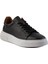 Modern Erkeklere Özel: Premium Siyah Deri Sneakers – Eva Taban Konforuyla 1