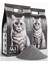 %100 Topaklanan Koku Hapseden, Tozsuz Sodyum Karbonlu Bentonit Kedi Kumu 2X10 Kg 1