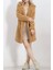Astarlı Peluş Mont Camel 1
