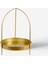 Gold Metal Aksesuar ve Makyaj Organizer - Çok Amaçlı Düzenleyici - Lattice 1