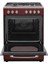 Retro Sf 84011 Dg Bordo 4 Gözü Gazlı A Enerji Sınıfı Solo Fırın 3