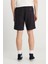 Beli Lastikli Chino Şo Siyah Erkek Şort 4