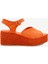Platform Taban Deri Espadril 1