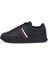 Siyah Erkek Sneaker Modern Cupsole Strıpes Lth 2