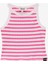 Çizgili Beyaz - Fuşya Kız Çocuk Atlet C4SG-TST4102 1