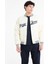 Standart Krem Erkek Ceket M5RL54WHAA2G053 Gj Bomber Wt Patch 2