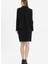 Normal Bel Siyah Kadın Desenli Standart Etek 25YSL3462 2