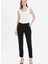 Normal Bel Standart Siyah Kadın Pantolon 25YSL5358 1