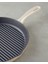 Hecha Demir Döküm Yuvarlak Grill Tava 28X4 cm Krem 2