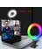 8 Inçlik Rgb Sie Halka Işığı, Renk Değiştirebilir, Parlaklık Ayarıyla Laptop ve Pc Monitörü Için (Yurt Dışından) 2