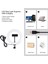 7.9 Inç Eğri Yüzeyli Aydınlatma Ayarıyla USB Şarjlı Halka Işık (Yurt Dışından) 2