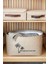 2 Adet Jüt Kapaklı Dolap I?çi Organizer Takı, Makyaj,düzenleyici Saklama Kutusu 26 x 20 x 10-30 x 23 x 13 3