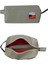 Beige Make Up & Travel Bag Organizer Bej Mini Makyaj ve Seyahat Çantası 2