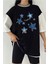 Çift Renk Yıldız Baskılı Tshirt 1