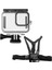 GO209 Gopro Hero 13 Hero 12 Hero 11 Hero 10 Hero 9 Black Uyumlu 60 Metre Su Geçirmez Koruyucu Muhafaza GP26 Göğüs Kemeri 4 Parça Set 2