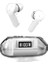 Tws Kablosuz Bluetooth Kulaklık Şeffaf Dijital Ekranlı Kulaklık (Yurt Dışından) 1