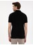 Erkek Siyah Slim Fit %100 Pamuk Polo Yaka Basic Tişört 50306448-VR046 5