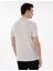 Erkek Açık Gri Slim Fit %100 Pamuk Polo Yaka Basic Tişört 50306448-VR001 5