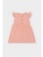 Kız Bebek Basic Düz Kısa Kollu Flamlı Poplin Elbise Z7402A225SM 1