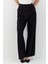 Cırt Cırtlı Palazzo Pantolon Sıyah 4