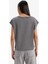Regular Fit V Yaka Basic Düz Premium Kolsuz Tişört E5486AX25SP 5