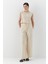 Keten Pantolon Natural 4